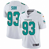 Nike Miami Dolphins #93 Ndamukong Suh White NFL Vapor Untouchable Limited Jersey,baseball caps,new era cap wholesale,wholesale hats